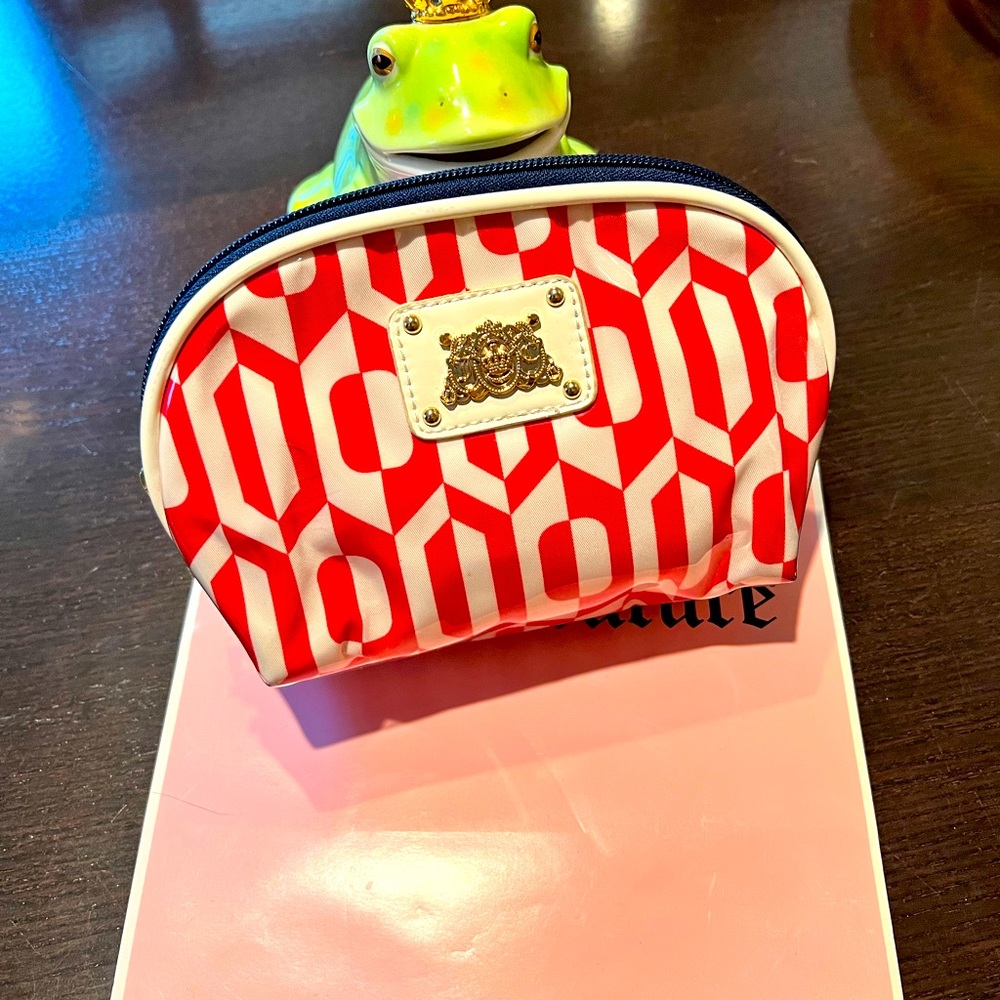 Juicy couture PVC makeup bag Y2k never used